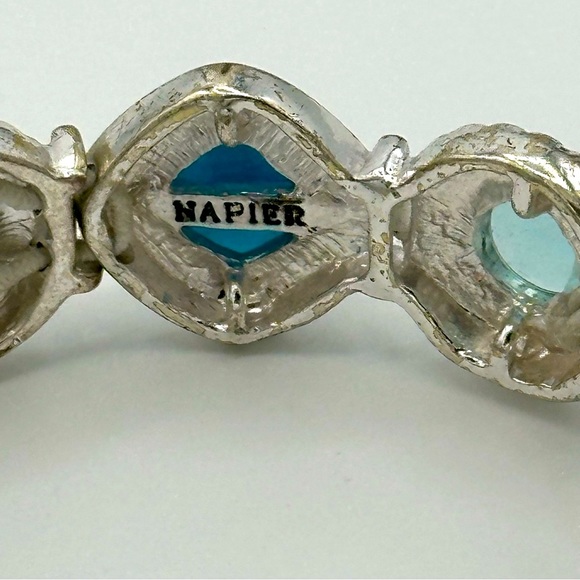 4 really nice bracelets, 1 is a Napier.They’re not magnetic. (SKU 188) - Picture 3 of 9
